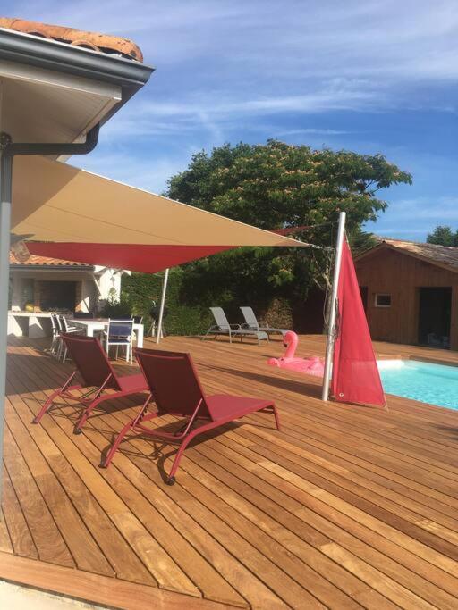 Villa Zogaby - Piscine Chauffee Lège-Cap-Ferret Exterior foto