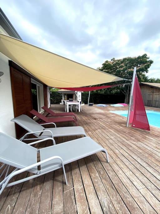 Villa Zogaby - Piscine Chauffee Lège-Cap-Ferret Exterior foto