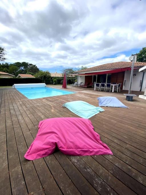 Villa Zogaby - Piscine Chauffee Lège-Cap-Ferret Exterior foto